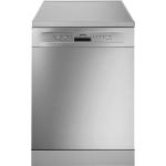 Smeg LVS292DX Geschirrspüler | Freistehend | Energieklasse D | Freie Installation, Maximale Größe (60 cm), Edelstahl