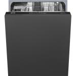 Smeg ST291D Geschirrspüler | Vollständig versenkbar | Energieklasse D | Vollständig versenkbar, Maximale Größe (60 cm), Schwarz
