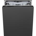 Smeg ST311CS Geschirrspüler | Vollständig versenkbar | Energieklasse C | Vollständig versenkbar, Maximale Größe (60 cm), Schwarz