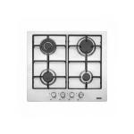 Franke FHNL 604 3G TC XS E1 - 106.0546.562 Placa de gas Empotrable | 4 zonas de gas, Mandos frontales, Parrillas de hierro fundido