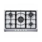 Franke FHSL 755 4 GAV TC XS C - 106.0459.731  Placa de gas Empotrable | 5 fuegos gas, Inox, Seguridad de gas