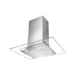 Faber GLASSY ISOLA/SP EV8 X/V NS A90 - 325.0617.019 Hood Island | Class A+ | Black glass, 800 m³/h, with remote control