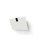 Faber SOFT EDGE 80 BIANCO KOS - 330.0597.528 Campana extractora De pared | Clase energética A+ | Acabado Fenix Blanco Kos, Mandos táctiles, Iluminación LED