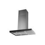 Faber STILO GLASS SMART ISOLA A90 - 325.0618.802 Campana extractora Isla | Clase energética B | Acero inoxidable y vidrio, control táctil, tecnología Sound Pro