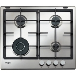 Whirlpool GMAL6422/IXL Gas hob Built-in | Class - | 4 gas burners, Cast iron grids, Integrated ignition