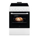 Electrolux LKR620002W Cooker Freestanding | Ceramic glass hob, electric oven, white color
