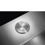 Smeg KITPUSH Accesorio para fregadero Encastrado | Pulsante automático, Compatible SMEG, Acero inoxidable