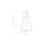Cooker Hood elica WAVE BL/F/51