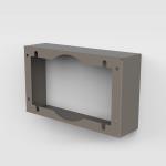 Faber KIT USCITA ARIA POST. CHLOÈ CG MATT - 112.0490.264 Hood accessory Accessories | Class - | Air outlet kit, CG Matt color, Chloè compatible