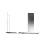 Falmec Lumen Is.175 (Dx) P.E. C0001 Neutro Inox 220-240V - 50-60Hz T80 S/Filtro Campana extractora Isla | Clase energética A | Diseño inox satinado, Sistema de extracción perimetral, Iluminación LED