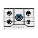 Electrolux KGG75362W Gas hob Built-in | Class A | 5 burners, Cast iron grates, Automatic ignition