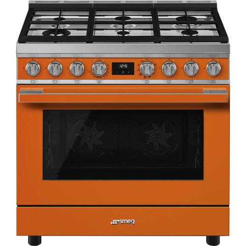 Smeg CPF9GMOR1 Herd | Küche | Energieklasse A | Küche, Orange, Drehknopf