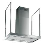 Falmec Europa Isola/Island 120 Inox 220-240V - 50-60Hz T80 C/Filtro Campana extractora Isla | Extracción perimetral, Mando a distancia incluido, Iluminación LED