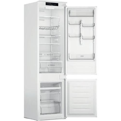 Indesit INC20 T132 Frigorífico-congelador Empotrable | Clase energética F | Volumen neto 275 L, Estático, Estantes ajustables