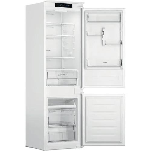 Indesit INC18 T111 Frigorífico-congelador Empotrable | Clase energética F | Color blanco, 180 L, Estático