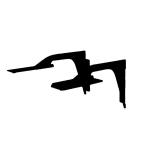 elica KIT ISTALLAZIONE PARETE NERO - KIT0175808 Hood accessory