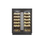Candy CCVB 60D/1 Freestanding Black 38 bottle(s)