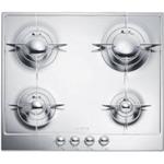 Smeg P64 Placa de cocción | Nevera de vino termoeléctrico | Plata, Para empotrar, Gas
