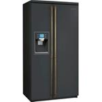 Smeg SBS800AO1 Frigorífico-congelador | Nevera de vino | Clase energética A+ | Instalación gratuita, Antracita, LCD
