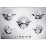 Smeg P705 Plaque de cuisson | Intégré | acier inoxydable, À encastrer, Gaz
