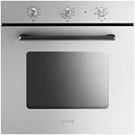 Smeg F608X Backofen | Einbau | Energieklasse A | Elektroofen, 60 L, 3000 W