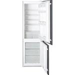 Smeg CR321AP Kühl-gefrierkombination | Einbauversion | Energieklasse A+ | 245 L, Seestern, 9 kg/24 h