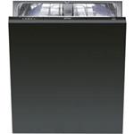 Smeg ST514 Lavavajillas | Totalmente ocultable  | Clase energética A | Totalmente ocultable, Negro, 12 comensales