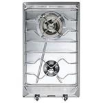 Smeg SRV532X-3 Placa de cocción | Nevera de vino termoeléctrico | acero inoxidable, Para empotrar, Gas