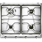 Smeg SRV564M3 Kochfeld | Einbauversion | Edelstahl, Einbauversion, Gas