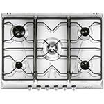 Smeg SRV576M-5 Kochfeld | Einbauversion | Edelstahl, Einbauversion, Gas