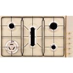 Smeg S809ASEP3 Placa de cocción | Nevera de vino termoeléctrico | crema, Para empotrar, Gas