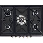 Smeg SR876AGH5 Placa de cocción | Nevera de vino termoeléctrico | Negro, Para empotrar, Gas
