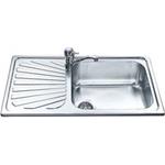 Smeg SG861S Sink Built-in | Single basin, Stainless steel, Drainer integrated