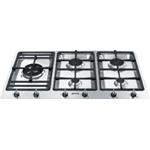 Smeg PSF906-4 Placa de cocción | Nevera de vino termoeléctrico | acero inoxidable, Para empotrar, Gas