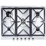 Smeg SRV576GH5 Gas hob Built-in | Class N/A | 5 gas burners, cast iron grids, stainless steel