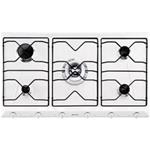 Smeg SRV596EB6 Plaque de cuisson | Intégré | Blanc, À encastrer, Gaz