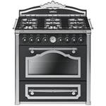 Smeg CC9GAX Herd | Küche | Energieklasse A | Küche, Drehknopf, Vorderseite