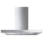 Smeg KSE90X1 Dunstabzugshaube | Einbau | 450 m3/h, Ansaug-/Filterbetrieb, Wand-Dunstabzugshaube