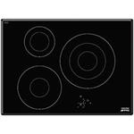 Smeg SI3733B Hob | Built-in | Black, Recessed, Induction cooktop