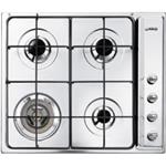 Smeg SER64SNX3 Placa de cocción | Nevera de vino termoeléctrico | Plateado, Para empotrar, Gas