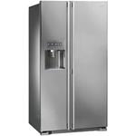 Smeg SS55PTE3 Frigorífico-congelador | Nevera de vino | Clase energética A+ | Instalación gratuita, Puerta americana, acero inoxidable