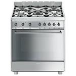 Smeg C8GVXI-1 Cocina | Cocina independiente | Cocina, acero inoxidable, Pomo
