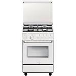 Smeg CB51SV Cocina | Cocina empotrada  | Cocina empotrada, Blanco, Gas