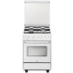 Smeg CB60SV9 Cocina | Cocina independiente | Clase energética A | Cocina, Blanco, Pomo