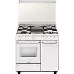 Smeg CB90SV Cocina | Cocina empotrada  | Cocina empotrada, Blanco, Gas