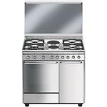 Smeg CX92SV Cocina | Cocina independiente | Clase energética A | Cocina, acero inoxidable, Pomo