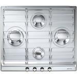Smeg SE60SX3 Placa de cocción | Nevera de vino termoeléctrico | acero inoxidable, Para empotrar, Gas