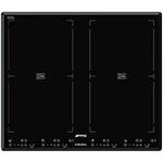 Smeg SIM62B Hob | Built-in | Black, Recessed, Induction cooktop