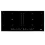 Smeg SIM942B Hob | Built-in | Black, Recessed, Induction cooktop