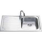 Smeg SP791S-2 Sink Built-in | Single basin, Stainless steel, Too much full integrated